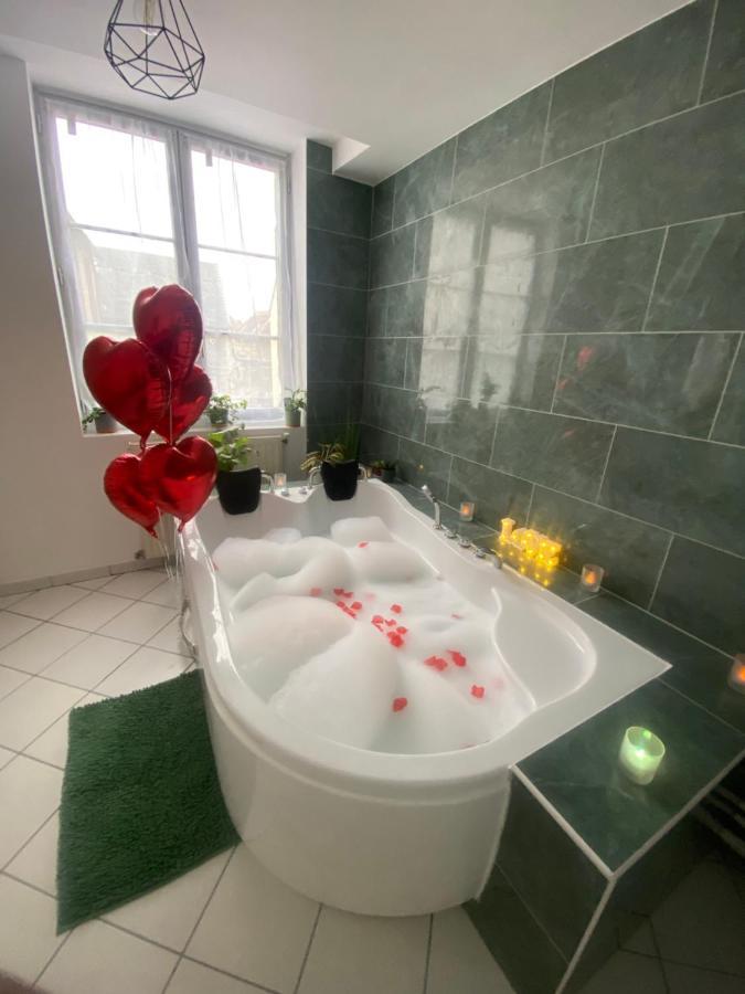 Evasion Tropicale - Studio Avec Spa, Cosy Et Renove Au Coeur De Soissons - 2 Pers מראה חיצוני תמונה