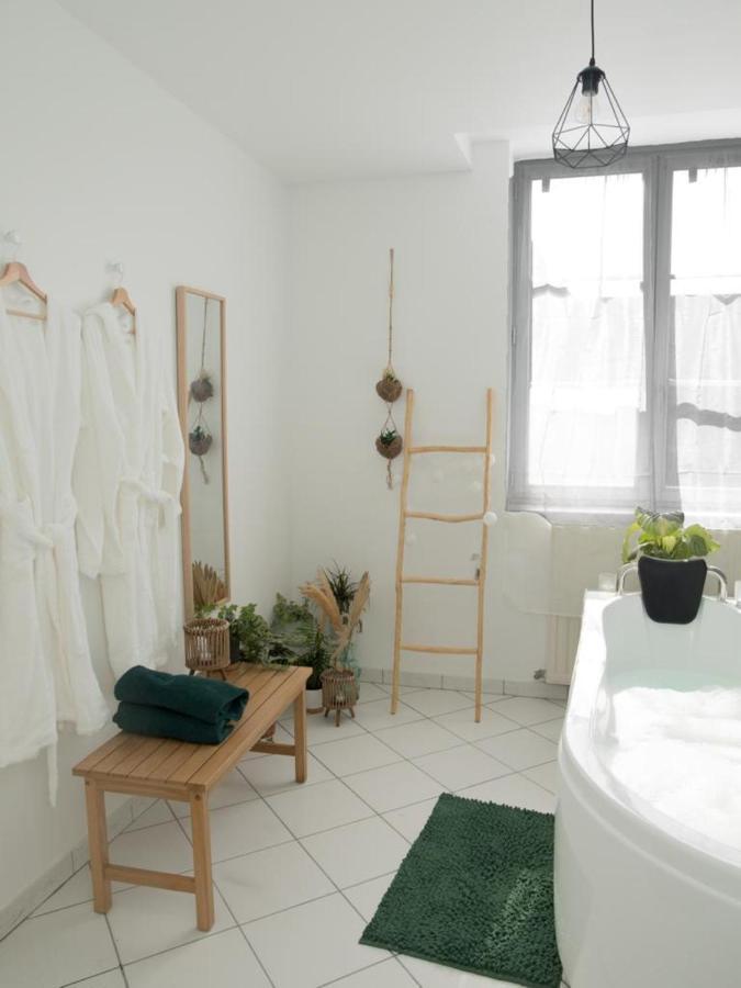 Evasion Tropicale - Studio Avec Spa, Cosy Et Renove Au Coeur De Soissons - 2 Pers מראה חיצוני תמונה